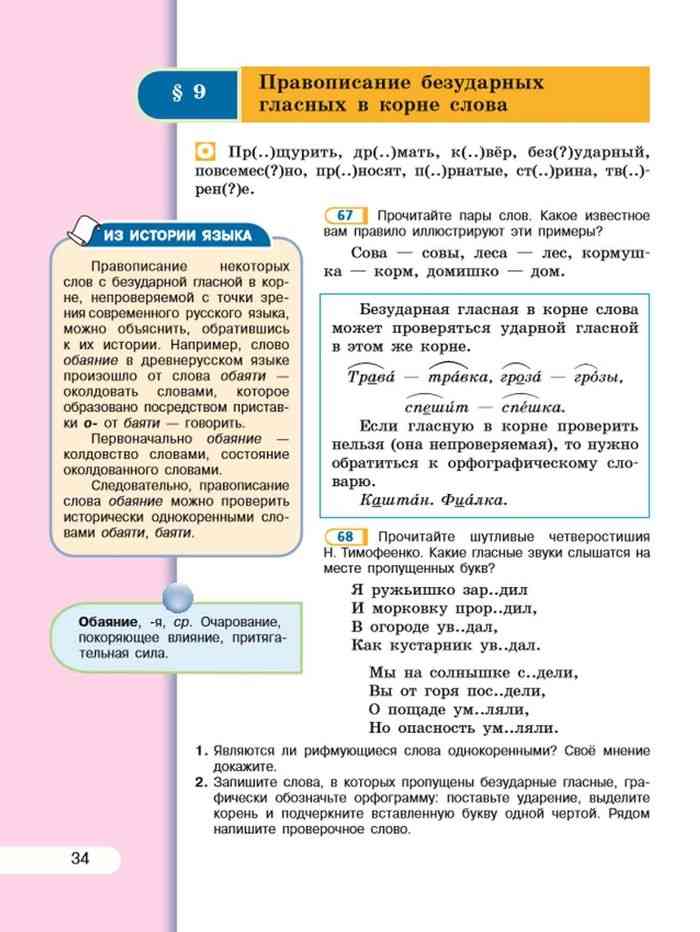 Русский язык 5 класс 1 часть картинки